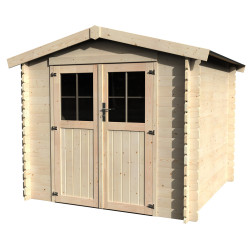 Abri de jardin en bois Flandre 28 mm 2