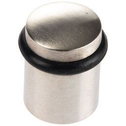 Arrêt de porte en zamac nickel 40 mm LINEA BERTOMANI