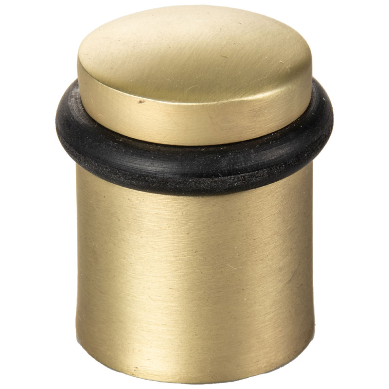 Arrêt de porte en zamac laiton satin 40 mm LINEA BERTOMANI