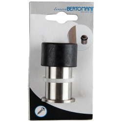 Arrêt de porte mural à visser en acier inoxydable 50 mm LINEA BERTOMANI