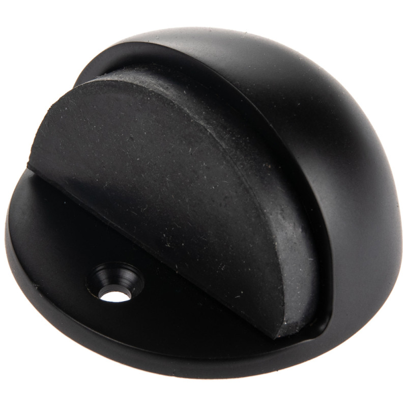 Arrêt de porte à visser en laiton noir 30 mm LINEA BERTOMANI Arrêt de porte à visser en laiton noir 30 mm LINEA BERTOMANI