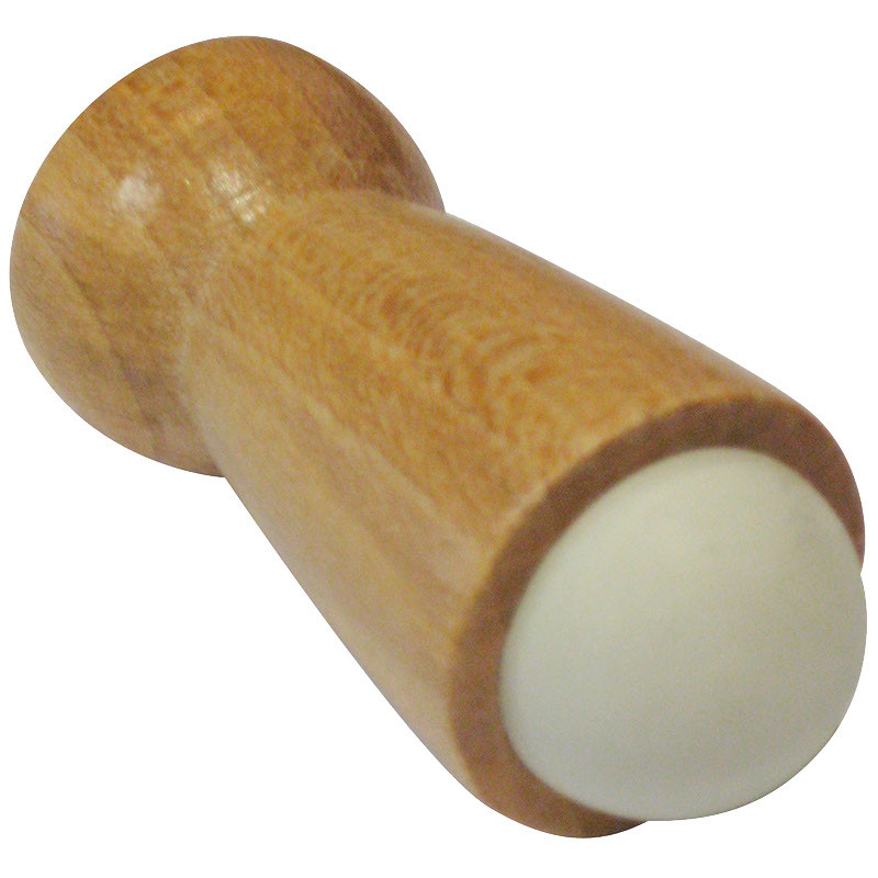 Arrêt de porte mural à visser en bois verni 59 mm LINEA BERTOMANI