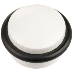 Arrêt de porte adhésif en bois blanc 27 mm LINEA BERTOMANI