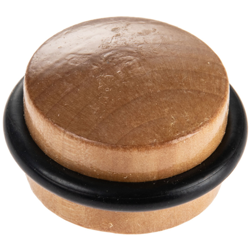 Arrêt de porte adhésif en bois verni 27 mm LINEA BERTOMANI