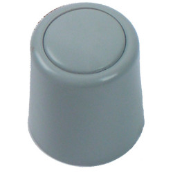 Arrêt de porte à visser en plastique gris 35 mm 2 pièces LINEA BERTOMANI Arrêt de porte à visser en plastique gris 35 mm 2 pièces LINEA BERTOMANI