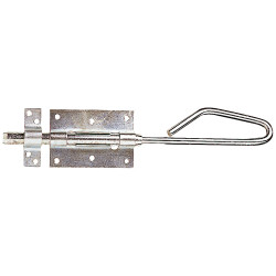 Verrou baïonnette en acier zingué 400 mm TEKNIBOX Verrou baïonnette en acier zingué 400 mm TEKNIBOX