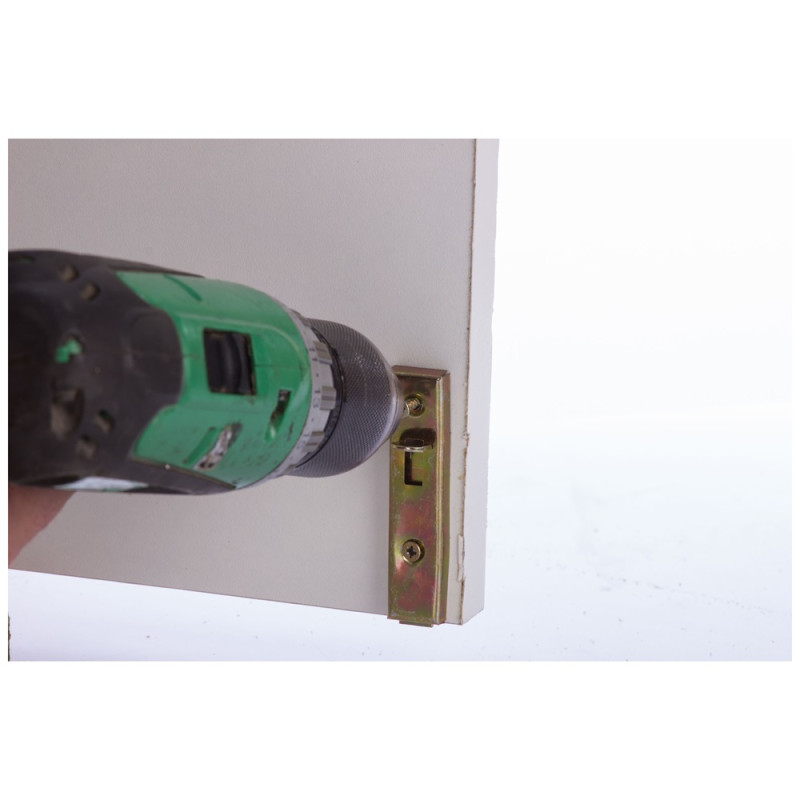 Verrou d'armoire laiton 70 x 16 mm 2 pièces TEKNIBOX Verrou d'armoire laiton 70 x 16 mm 2 pièces TEKNIBOX
