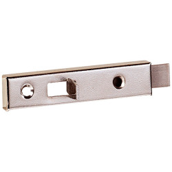 Verrou d'armoire nickel 70 x 16 mm 2 pièces TEKNIBOX Verrou d'armoire nickel 70 x 16 mm 2 pièces TEKNIBOX