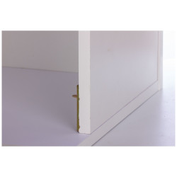 Verrou d'armoire nickel 70 x 16 mm 2 pièces TEKNIBOX Verrou d'armoire nickel 70 x 16 mm 2 pièces TEKNIBOX