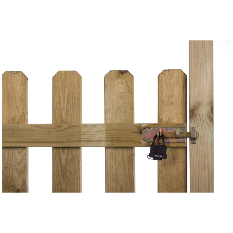 Verrou à coulisse avec porte-cadenas en acier zingué 140 x 55 mm TEKNIBOX Verrou à coulisse avec porte-cadenas en acier zingué 140 x 55 mm TEKNIBOX