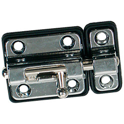 Verrou chrome 50 x 35 mm TEKNIBOX