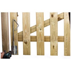 Verrou Baïonnette Acier Zingué 600mm | TEKNIBOX