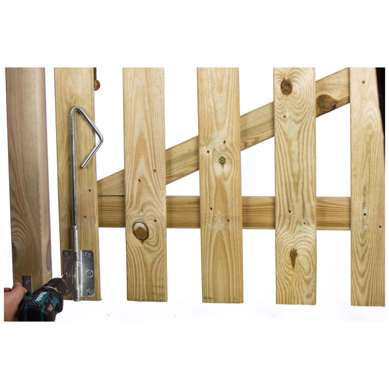 Verrou Baïonnette Acier Zingué 600mm | TEKNIBOX