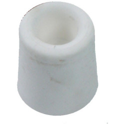 Arrêt de porte en caoutchouc blanc 35 mm 2 pièces | LINEA BERTOMANI