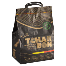 Charbon de bois 1,2 kg TCHARBON - Combustible Barbecue | TCHARBON