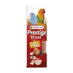 Stick aux noix & raisins pour petit perroquet 2 pièces | PRESTIGE