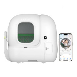 Bac à litière autonettoyant Purobot Max Pro avec caméra PETKIT