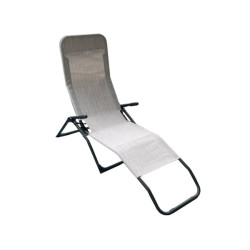 Relax Peps gris chiné 136 x 58 cm
