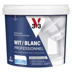 Peinture V33 Blanche Mate 5L – Finition Pro | V33