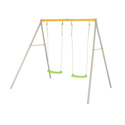 Portique en métal Duetto – Tour de jeux pour enfants