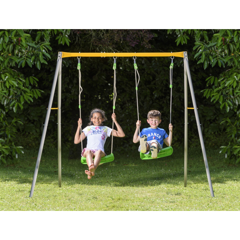 Portique en métal Duetto – Tour de jeux pour enfants Portique en métal Duetto – Tour de jeux pour enfants
