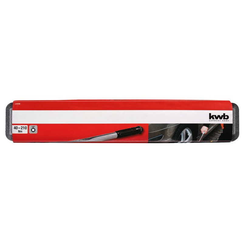 Clé dynamométrique 1/2 210 Nm KWB – Précision | KWB
 Clé dynamométrique 1/2 210 Nm KWB – Précision | KWB
