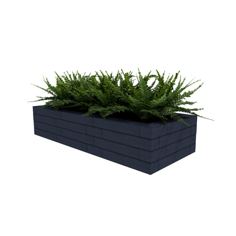 Bloc de béton empilable 60x12x10 cm | COBO GARDEN Bloc de béton empilable 60x12x10 cm | COBO GARDEN
