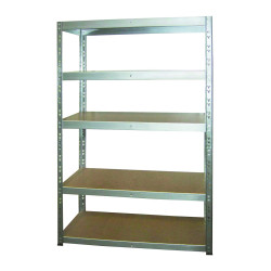 Etagère de rangement en métal galvanisé 179 x 150 x 50 cm INVENTIV