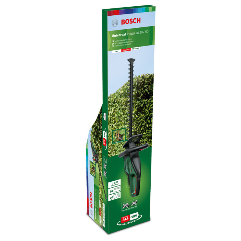 Taille-haie sur batterie Bosch Universal HedgeCut 18V-50 | BOSCH Taille-haie sur batterie Bosch Universal HedgeCut 18V-50 | BOSCH