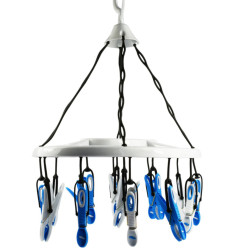 Tourniquet à suspendre 16 pinces INVENTIV – Accessoire séchoir | INVENTIV