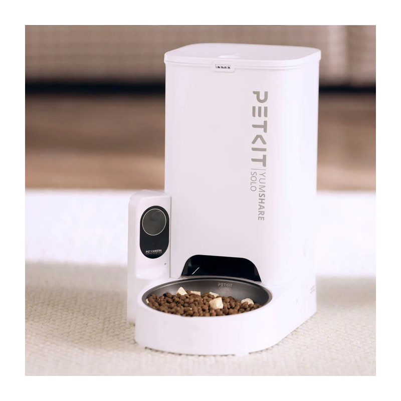 Distributeur de croquettes automatique YumShare Solo avec caméra PETKIT Distributeur de croquettes automatique YumShare Solo avec caméra PETKIT