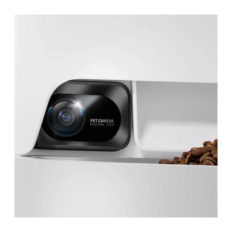 Distributeur de croquettes automatique YumShare Dual-hopper avec caméra PETKIT Distributeur de croquettes automatique YumShare Dual-hopper avec caméra PETKIT