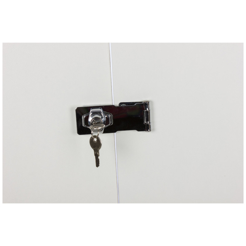 Fermeture à rabat avec cylindre noire 100 x 40 mm TEKNIBOX Fermeture à rabat avec cylindre noire 100 x 40 mm TEKNIBOX