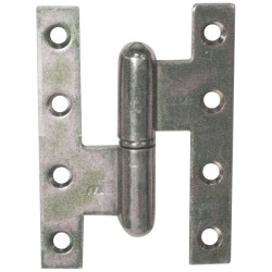 Paumelle droite bichromaté 110 x 80 mm 3 pièces TEKNIBOX