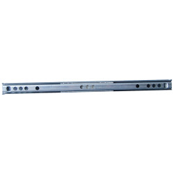 Glissière de tiroir en acier zingué 430 x 17 mm TEKNIBOX Glissière de tiroir en acier zingué 430 x 17 mm TEKNIBOX