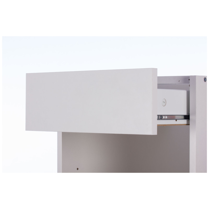Glissière de tiroir en acier zingué 430 x 17 mm TEKNIBOX Glissière de tiroir en acier zingué 430 x 17 mm TEKNIBOX
