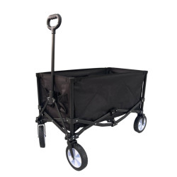 Chariot pliable Easy noir - Jeu d'hiver