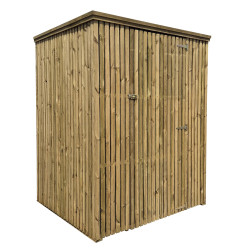 Abri de rangement bois SOLID 1,5x1,3x1,92m Moderne | SOLID