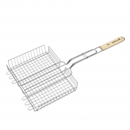 Grille double réglable BARBECOOK
