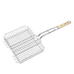 Grille double réglable – Cuisson parfaite | BARBECOOK