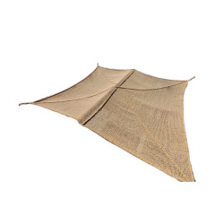 Toile d'ombrage coco SOLID 3x3m pour Pergola | SOLID