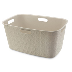 Manne à linge Softex blanc 45 L CURVER