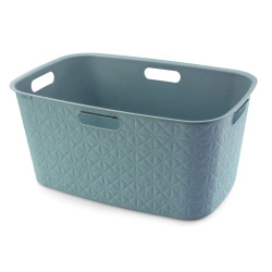 Manne à linge Softex vert 45 L CURVER