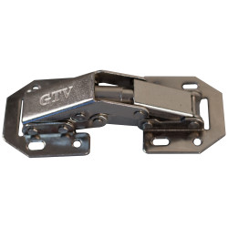 Charnière Easy-On à piston 95° 2 pièces TEKNIBOX