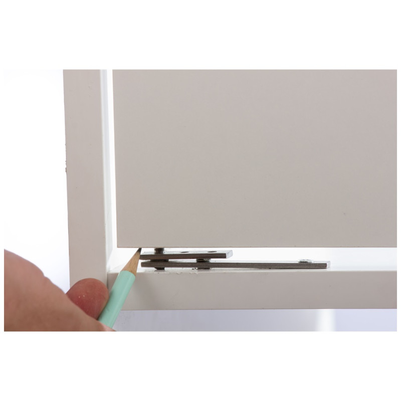 Set de pivot pour armoire 80 x 10 mm 4 pièces TEKNIBOX Set de pivot pour armoire 80 x 10 mm 4 pièces TEKNIBOX