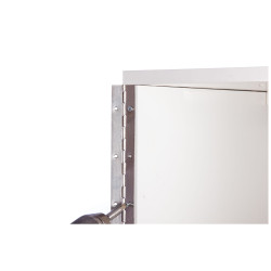 Charnière piano en acier nickelé 480 x 32 mm TEKNIBOX Charnière piano en acier nickelé 480 x 32 mm TEKNIBOX