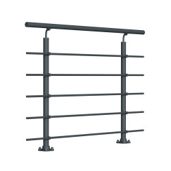 Kit garde-corps New Rondo anthracite 150cm | SOGEM