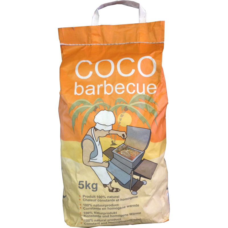 Briquette de coco pour barbecue 5 kg