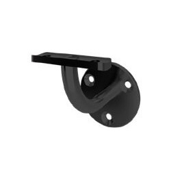Support de main courante Clean noir SOGEM