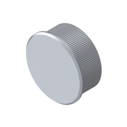 Embout pour main courante New Rondo argenté 2 pièces SOGEM